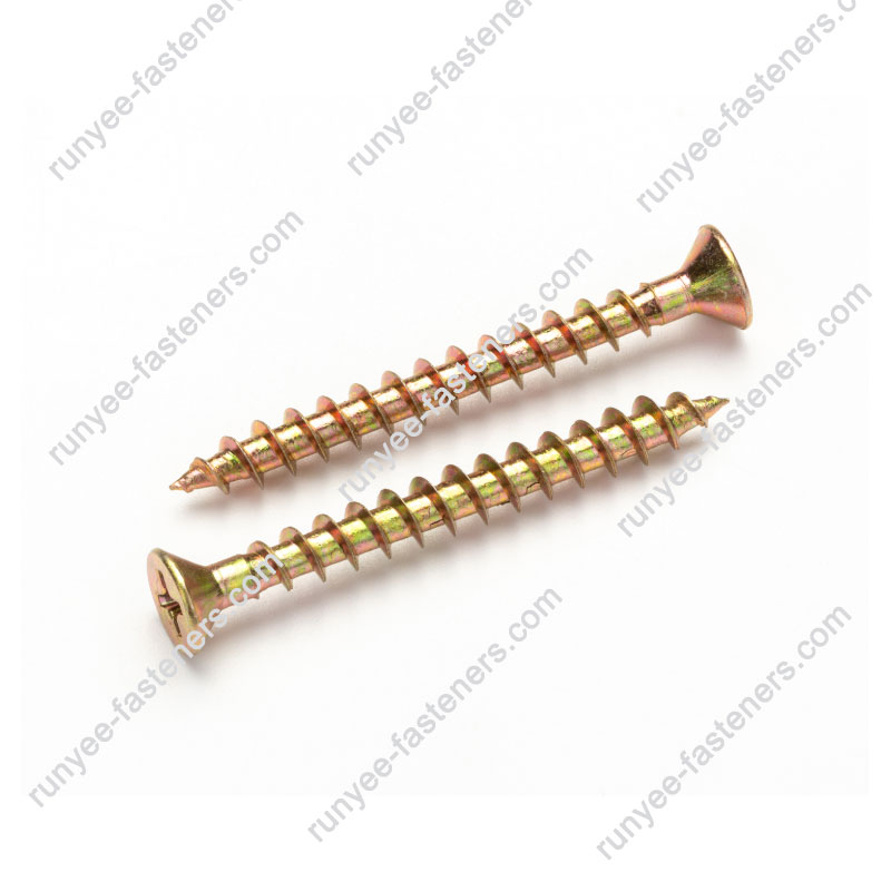 Flat Head Coarse Thread Chipboard Screw: Reliable Fastening for Woodworking