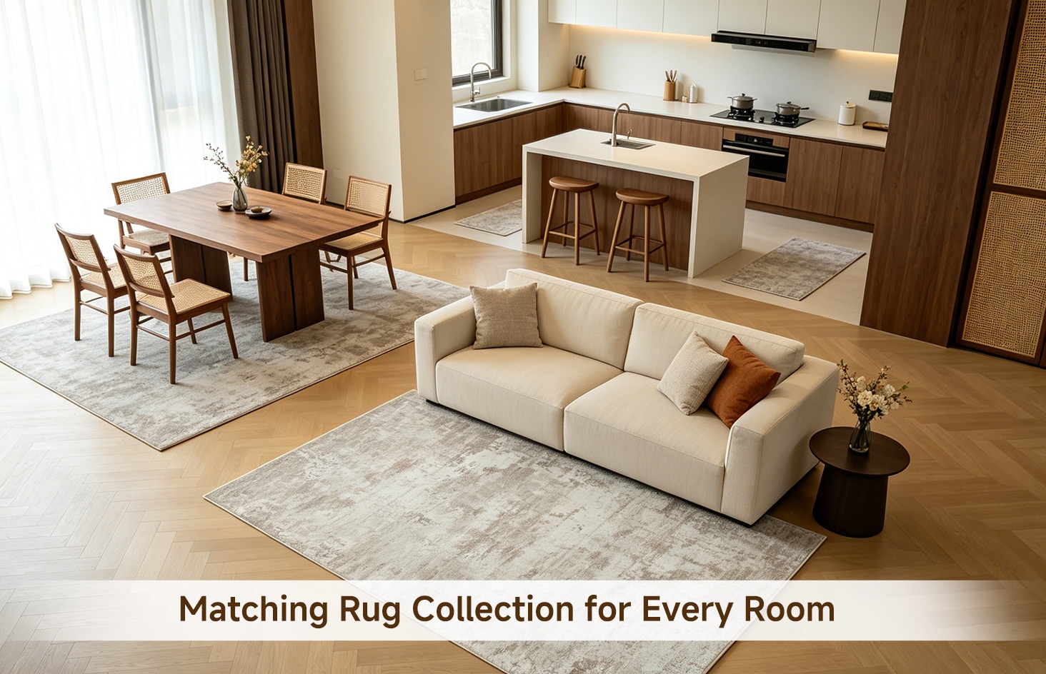 Durable Printed Soft Fleece Carpet Adds Cozy Comfort to Your Home